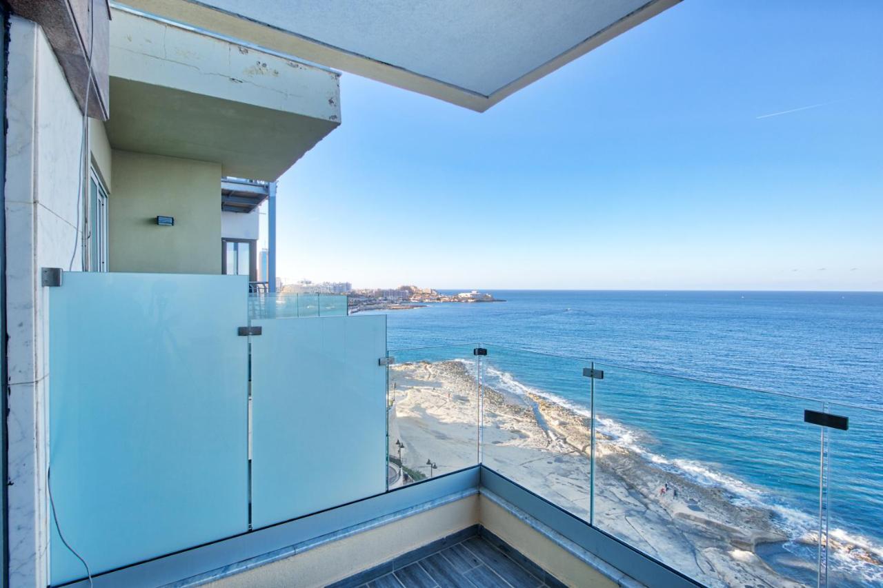 Seafront Sliema Apartment With Balcony & Sea Views By Jl エクステリア 写真